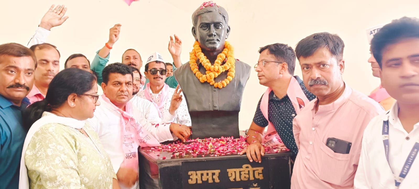 अटेवा की ओर से निकाली गई जनजागरण यात्रा अटेवा की ओर से निकाली गई जनजागरण यात्रा