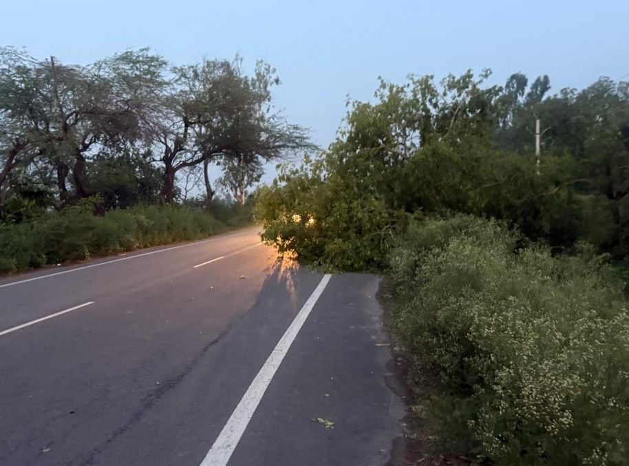 बिल्सी में खैरी बस स्टैंड़ को जाने वाली सड़क पर जमा कीचढ़ और जलभराव। संवाद