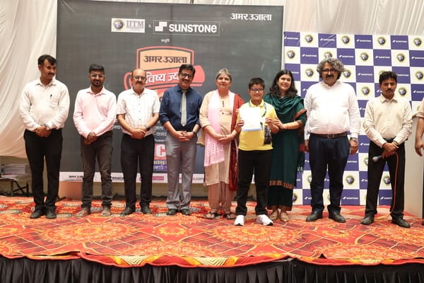 फोटो : सोनीपत के आईआईटीएम ग्रुप ऑफ इंस्टीट्यूशंस, मुरथल में आयोजित अमर उजाला भविष्य ज्योति कार्