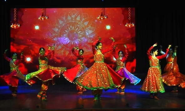 बिरजू महाराज कथक संस्थान की ओर से आयोजित ग्रीष्मकालीन कार्यशाला के समापन समारोह