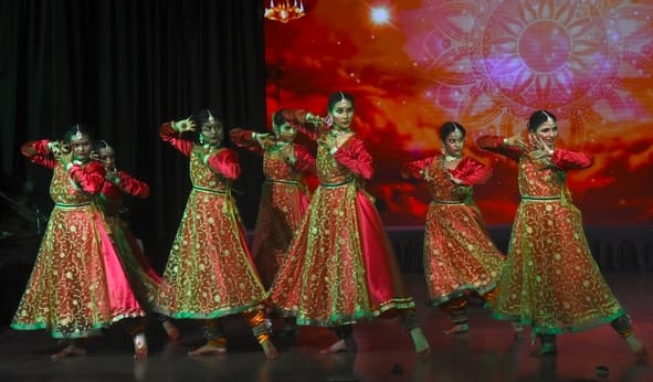 बिरजू महाराज कथक संस्थान की ओर से आयोजित ग्रीष्मकालीन कार्यशाला के समापन समारोह