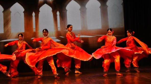 बिरजू महाराज कथक संस्थान की ओर से आयोजित ग्रीष्मकालीन कार्यशाला के समापन समारोह
