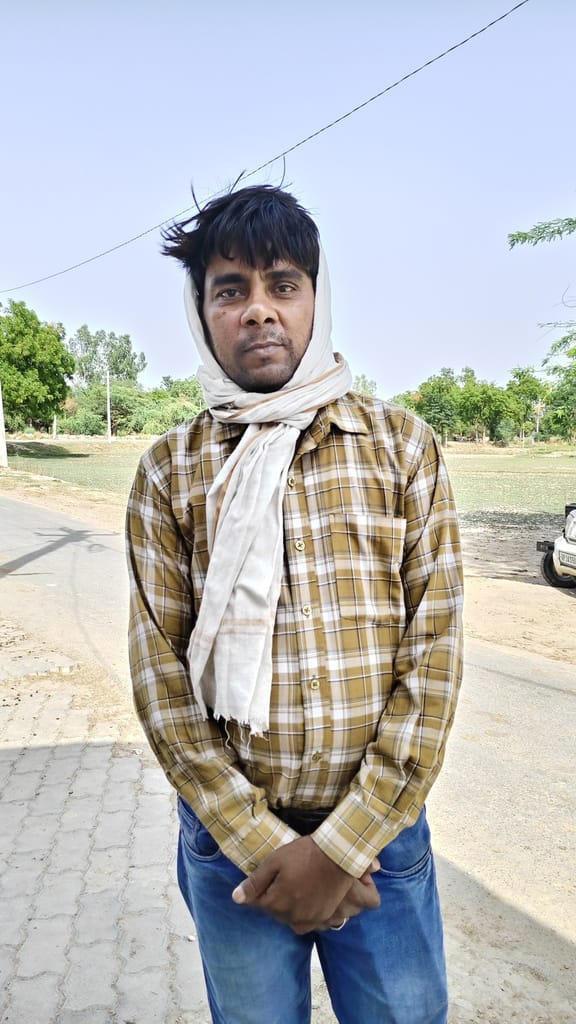 कौशाम्बी ब्लाक के मकदूमपुर ढ़ोकसहा गांव में बन कर तैयार पानी की टंकी। संवाद कौशाम्बी ब्लाक के मकदूमपुर ढ़ोकसहा गांव में बन कर तैयार पानी की टंकी। संवाद