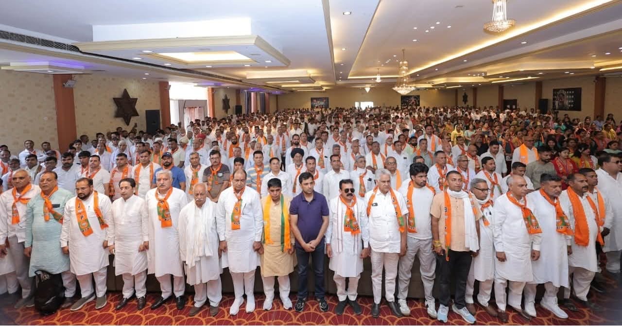 स्वागत समारोह में संबोधित करती भाजपा प्रदेश अध्यक्ष डॉ. अर्चना गुप्ता। स्वागत समारोह में संबोधित करती भाजपा प्रदेश अध्यक्ष डॉ. अर्चना गुप्ता।