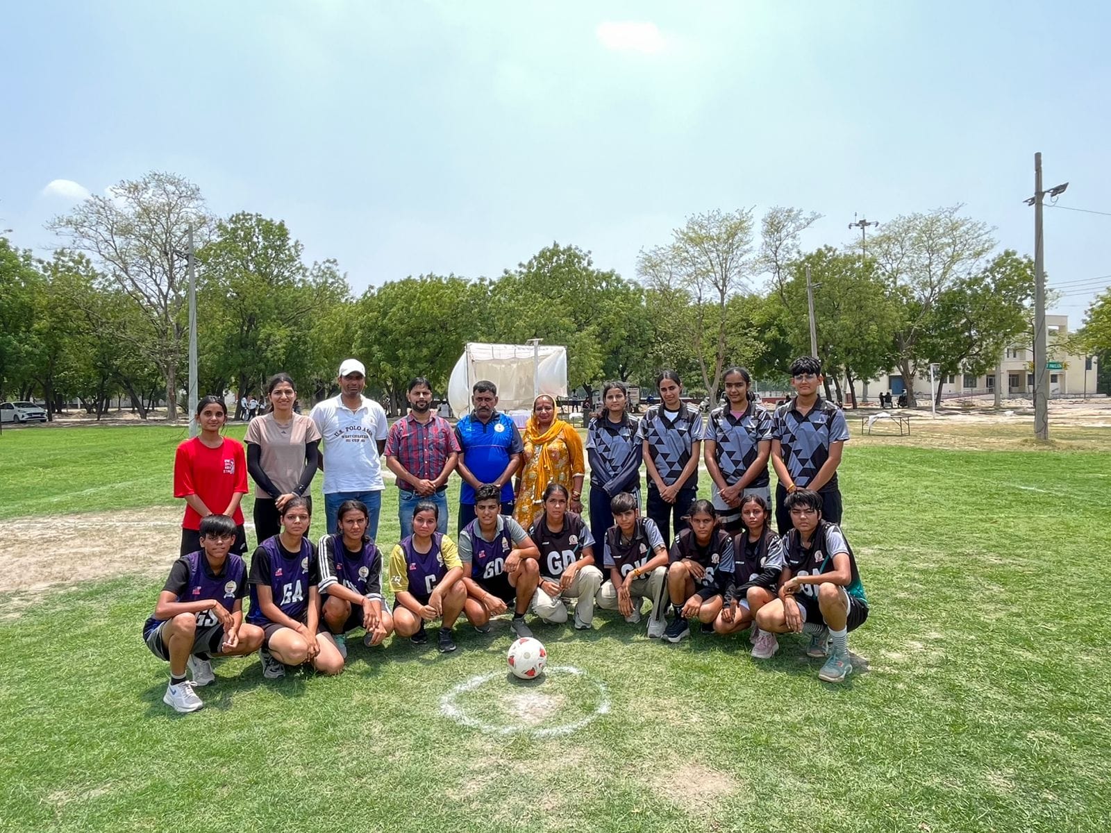 फोटो :: सोनीपत के राई स्थित हरियाणा खेल विश्वविद्यालय में राज्य स्तरीय नेटबॉल प्रतियोगिता के ल फोटो :: सोनीपत के राई स्थित हरियाणा खेल विश्वविद्यालय में राज्य स्तरीय नेटबॉल प्रतियोगिता के ल