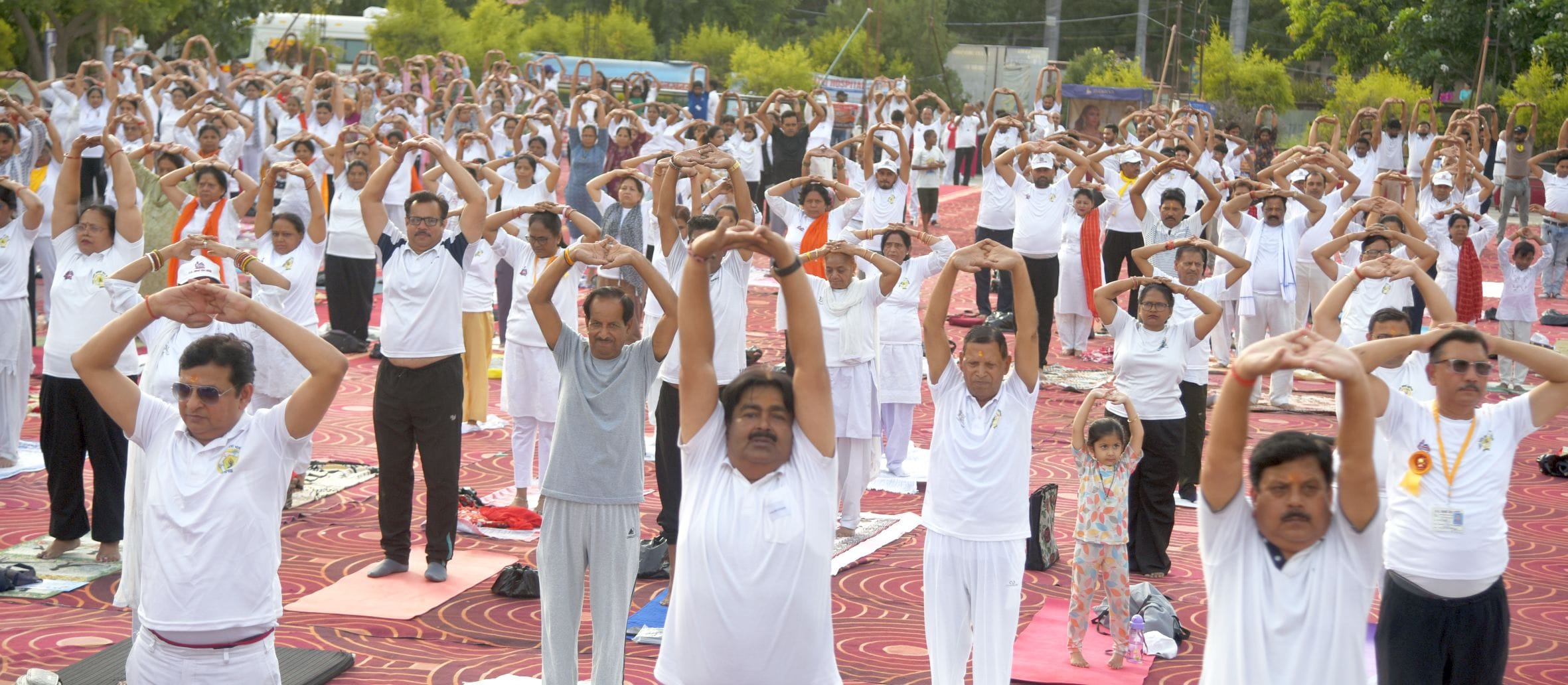 अंतरराष्ट्रीय योग दिवस पर योग कर दिया अच्छी सेहत का संदेश अंतरराष्ट्रीय योग दिवस पर योग कर दिया अच्छी सेहत का संदेश