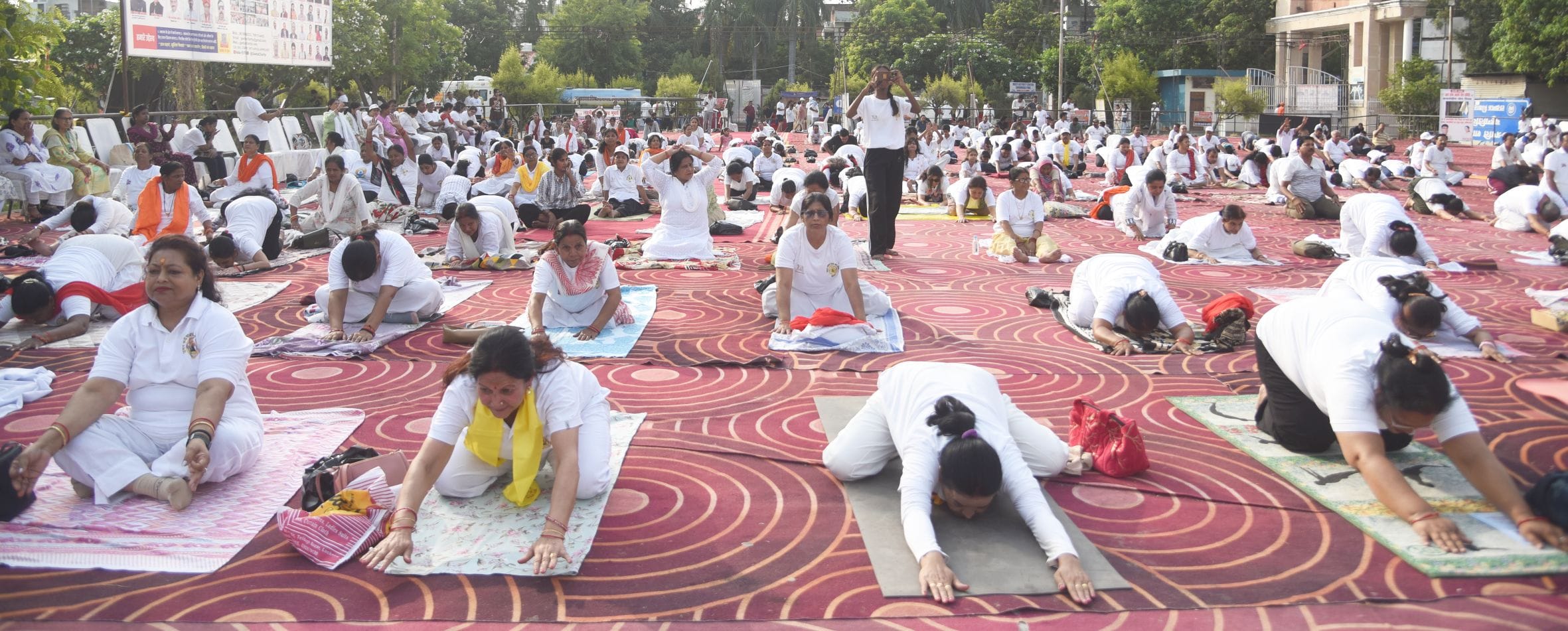 अंतरराष्ट्रीय योग दिवस पर योग कर दिया अच्छी सेहत का संदेश अंतरराष्ट्रीय योग दिवस पर योग कर दिया अच्छी सेहत का संदेश
