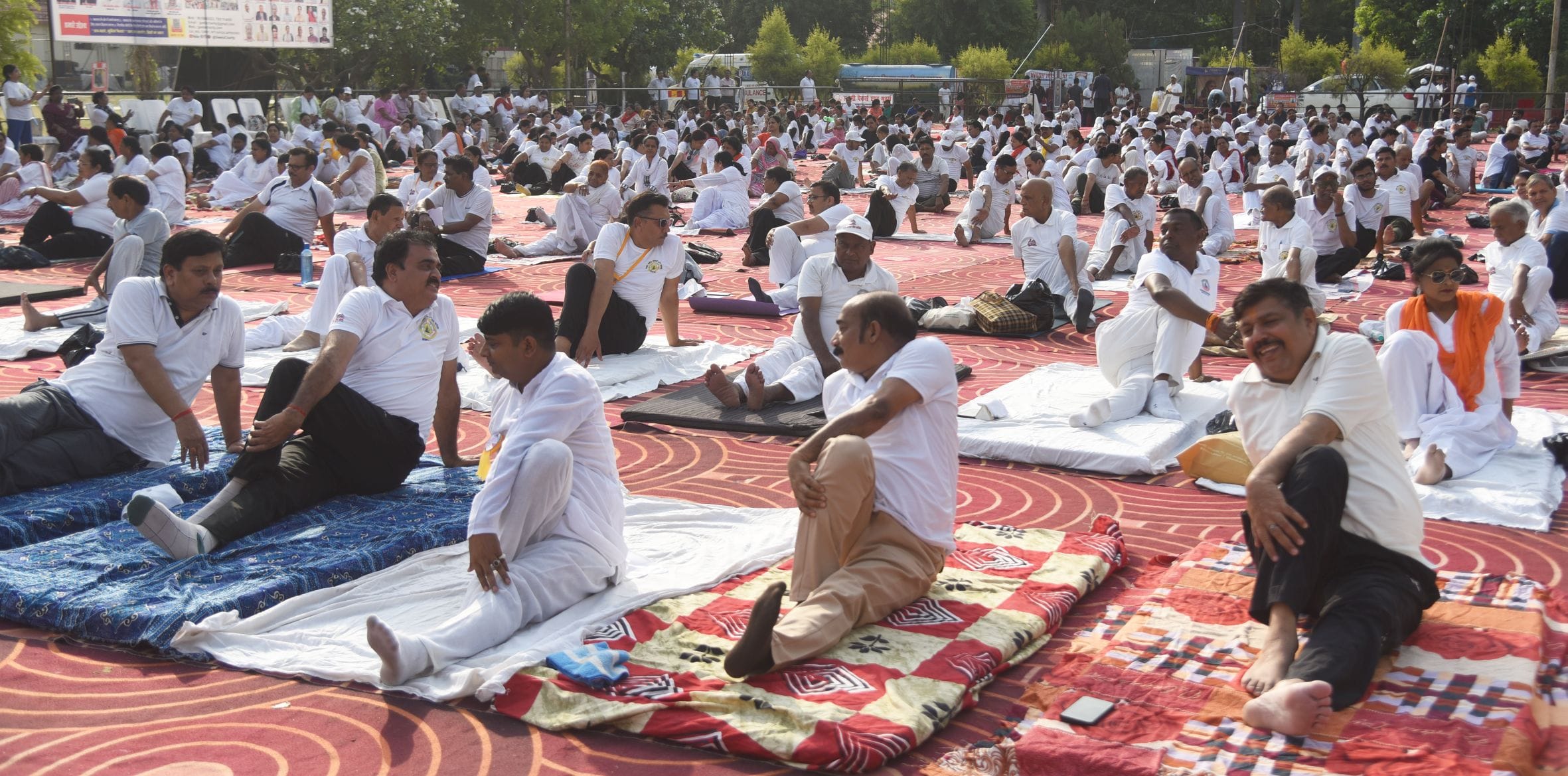 अंतरराष्ट्रीय योग दिवस पर योग कर दिया अच्छी सेहत का संदेश अंतरराष्ट्रीय योग दिवस पर योग कर दिया अच्छी सेहत का संदेश