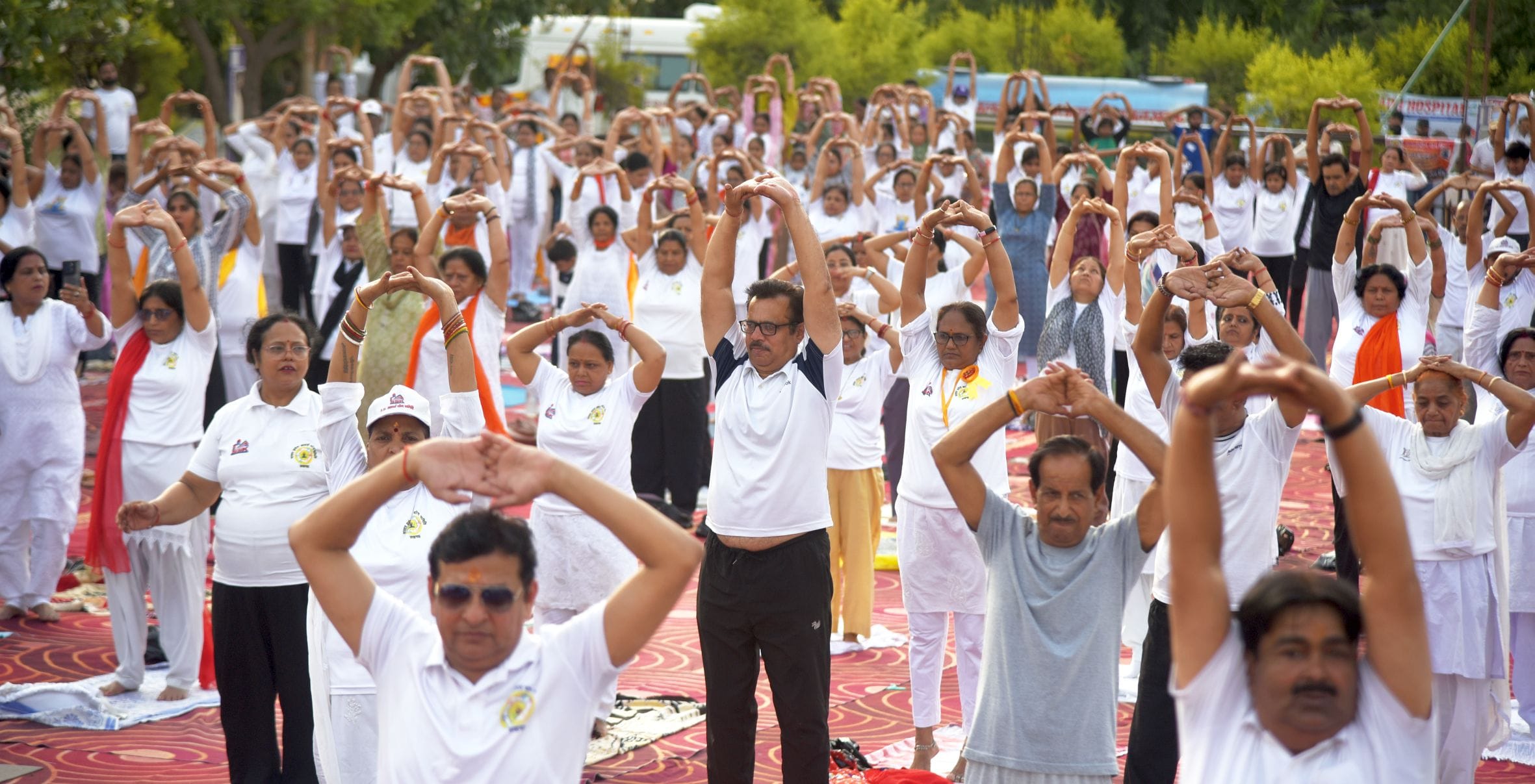 अंतरराष्ट्रीय योग दिवस पर योग कर दिया अच्छी सेहत का संदेश अंतरराष्ट्रीय योग दिवस पर योग कर दिया अच्छी सेहत का संदेश