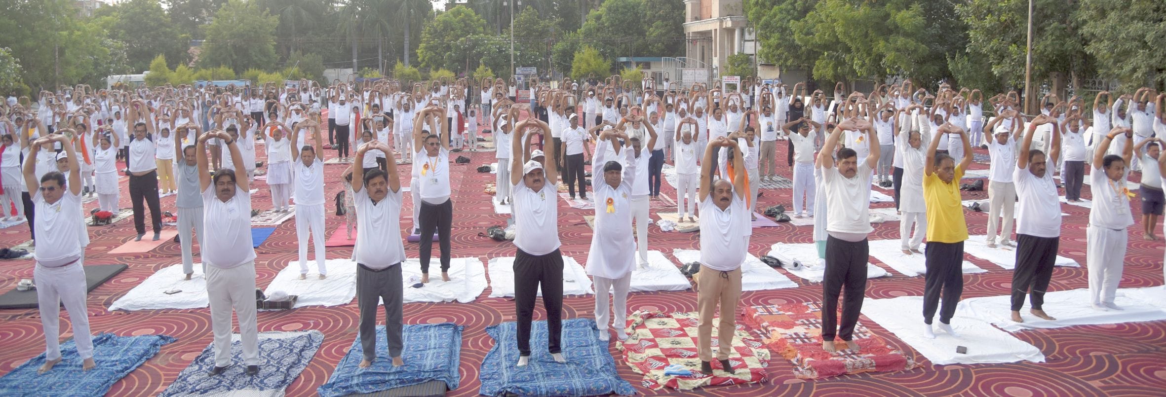 अंतरराष्ट्रीय योग दिवस पर योग कर दिया अच्छी सेहत का संदेश अंतरराष्ट्रीय योग दिवस पर योग कर दिया अच्छी सेहत का संदेश