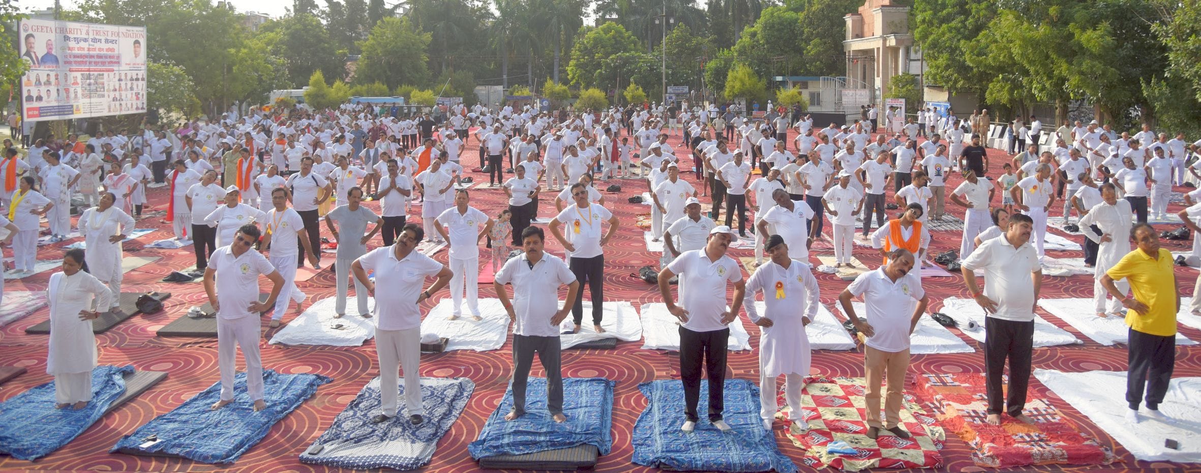 अंतरराष्ट्रीय योग दिवस पर योग कर दिया अच्छी सेहत का संदेश अंतरराष्ट्रीय योग दिवस पर योग कर दिया अच्छी सेहत का संदेश