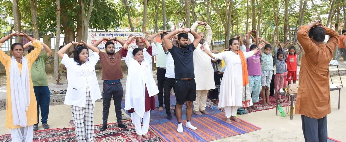 अंतरराष्ट्रीय योग दिवस पर योग कर दिया अच्छी सेहत का संदेश अंतरराष्ट्रीय योग दिवस पर योग कर दिया अच्छी सेहत का संदेश