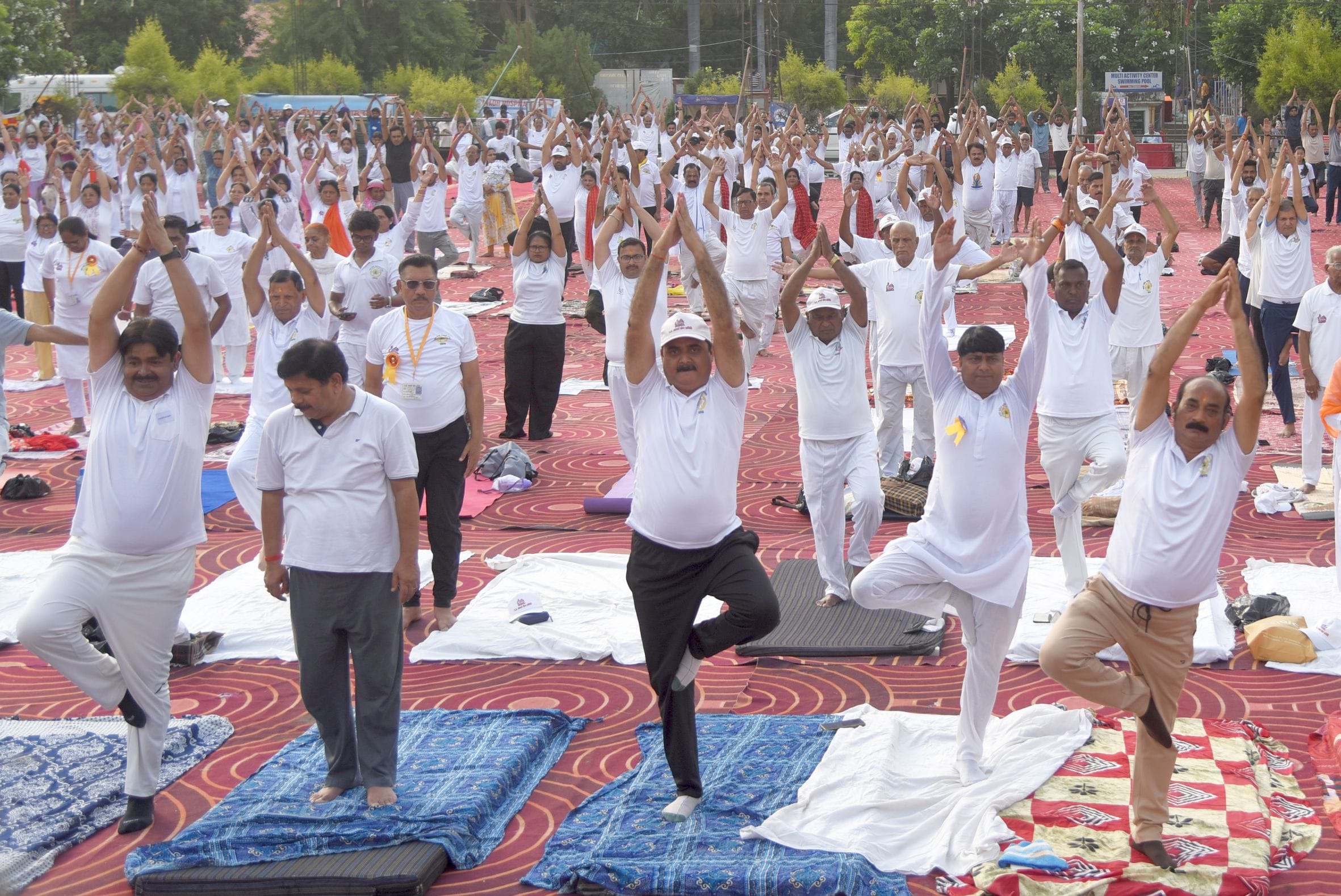 अंतरराष्ट्रीय योग दिवस पर योग कर दिया अच्छी सेहत का संदेश अंतरराष्ट्रीय योग दिवस पर योग कर दिया अच्छी सेहत का संदेश