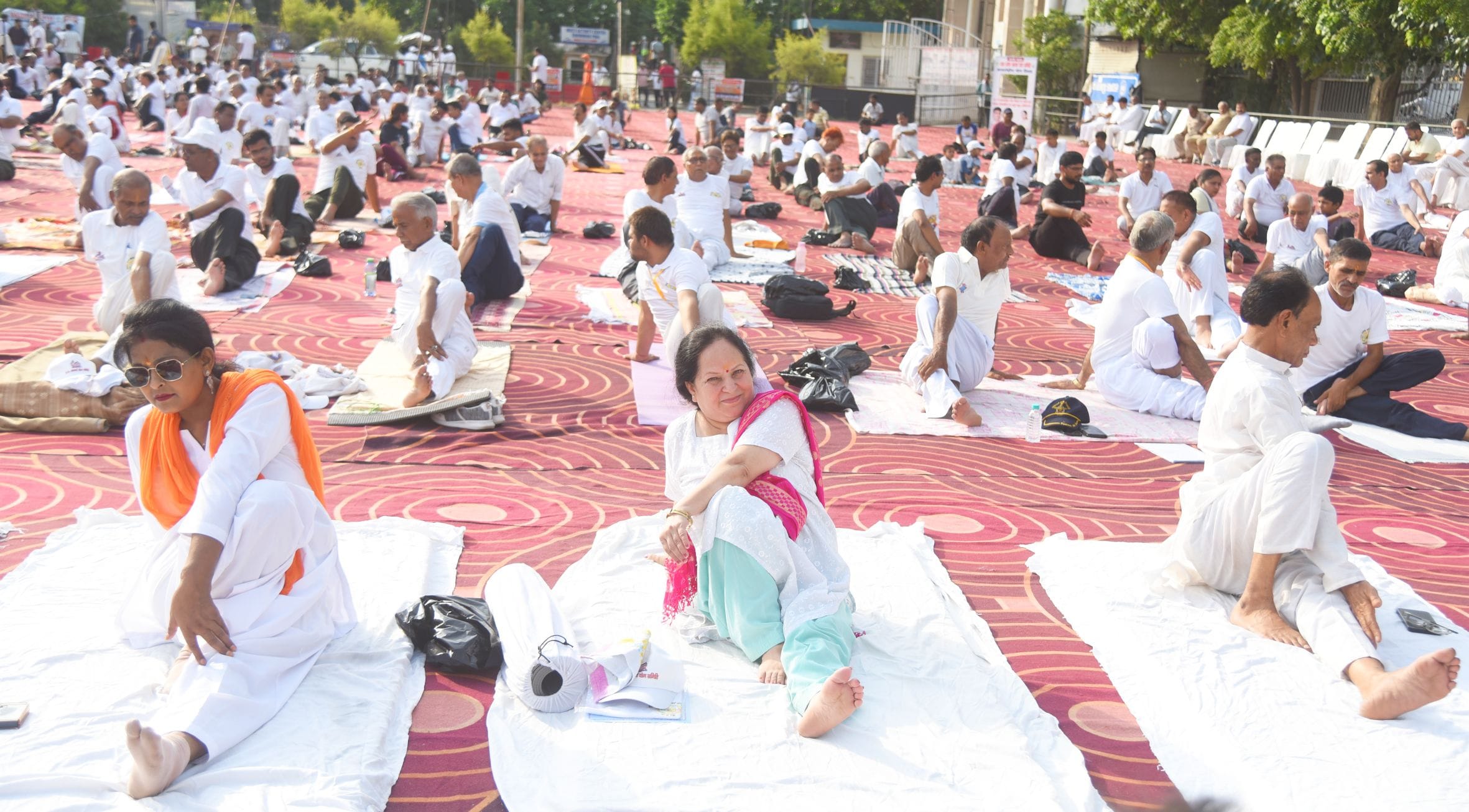 अंतरराष्ट्रीय योग दिवस पर योग कर दिया अच्छी सेहत का संदेश अंतरराष्ट्रीय योग दिवस पर योग कर दिया अच्छी सेहत का संदेश