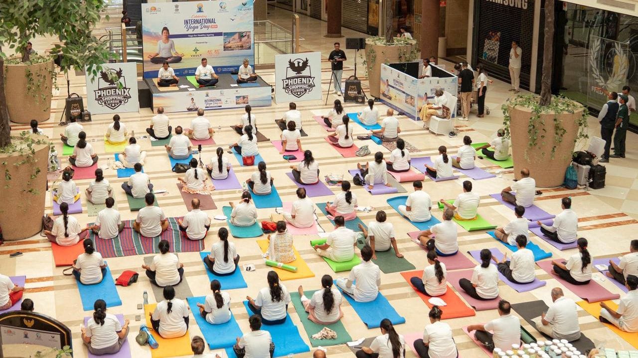 अंतरराष्ट्रीय योग दिवस पर योग कर दिया अच्छी सेहत का संदेश अंतरराष्ट्रीय योग दिवस पर योग कर दिया अच्छी सेहत का संदेश