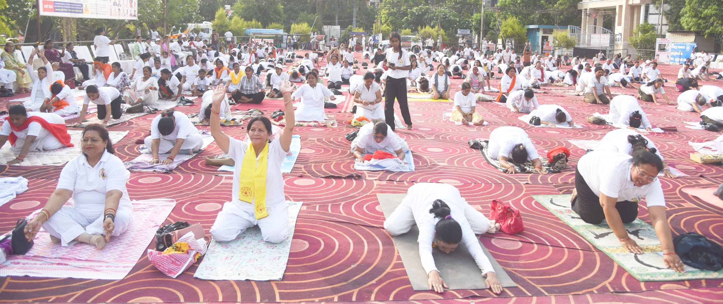 अंतरराष्ट्रीय योग दिवस पर योग कर दिया अच्छी सेहत का संदेश अंतरराष्ट्रीय योग दिवस पर योग कर दिया अच्छी सेहत का संदेश