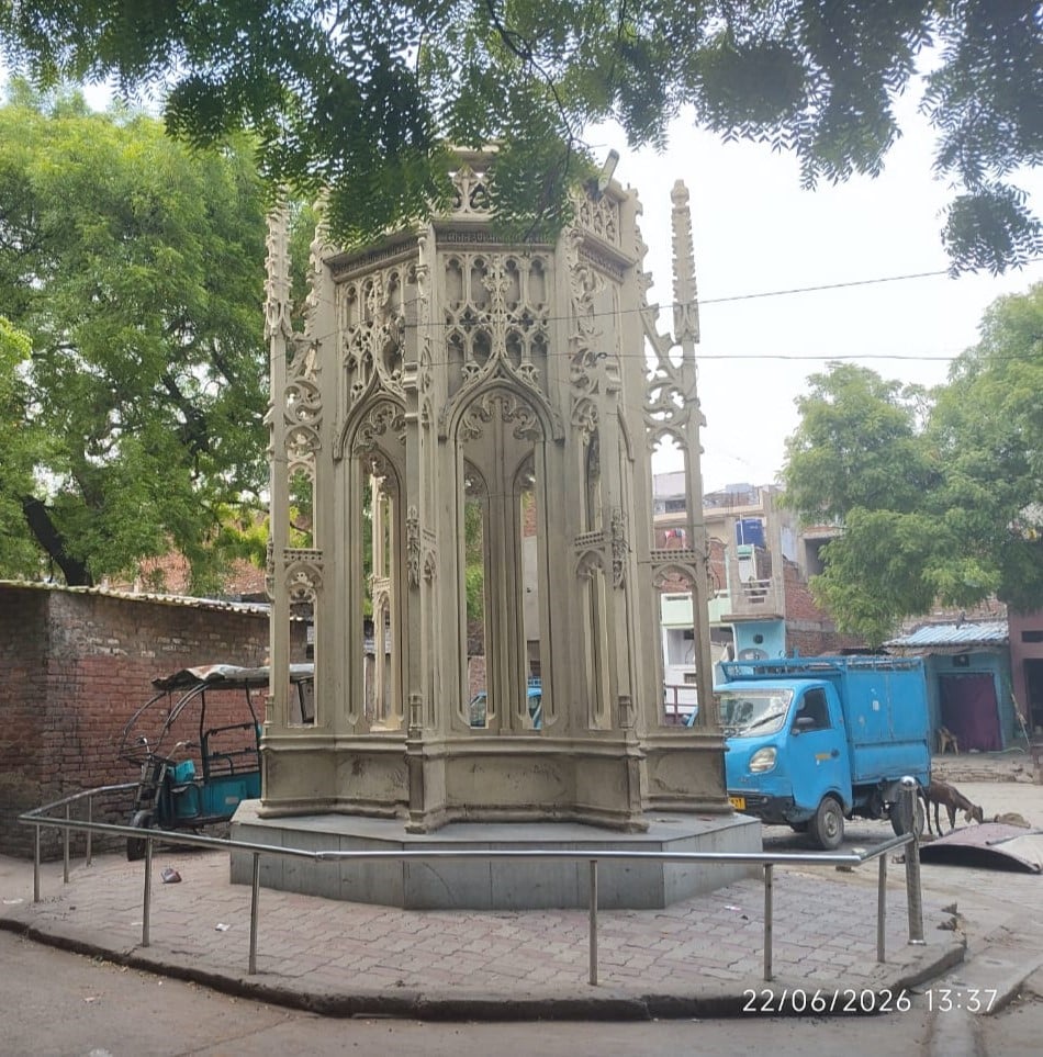 पहले कुछ इस तरह रहा 18 वी शताब्दी पूर्व बना पक्का सराय का प्राचीन कूप।-सोशल मीडिया।