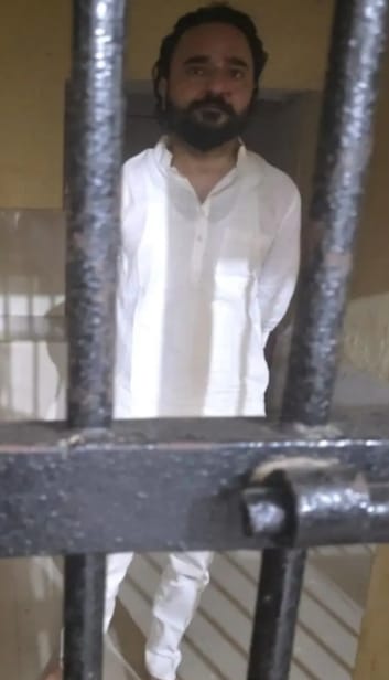 घटना की सीसीटीवी फुटेज।