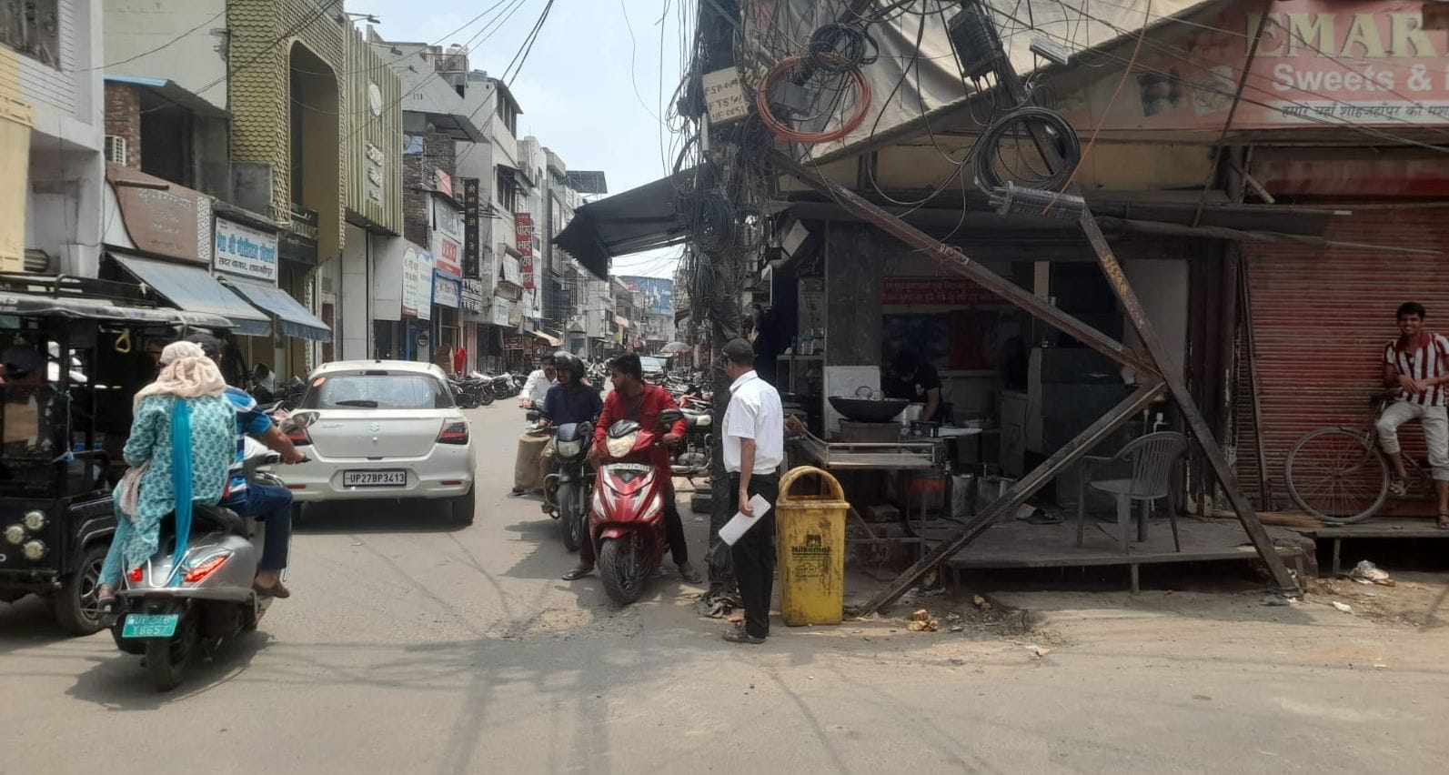 मजहर हुसैन, पार्षद खलीलशर्की
