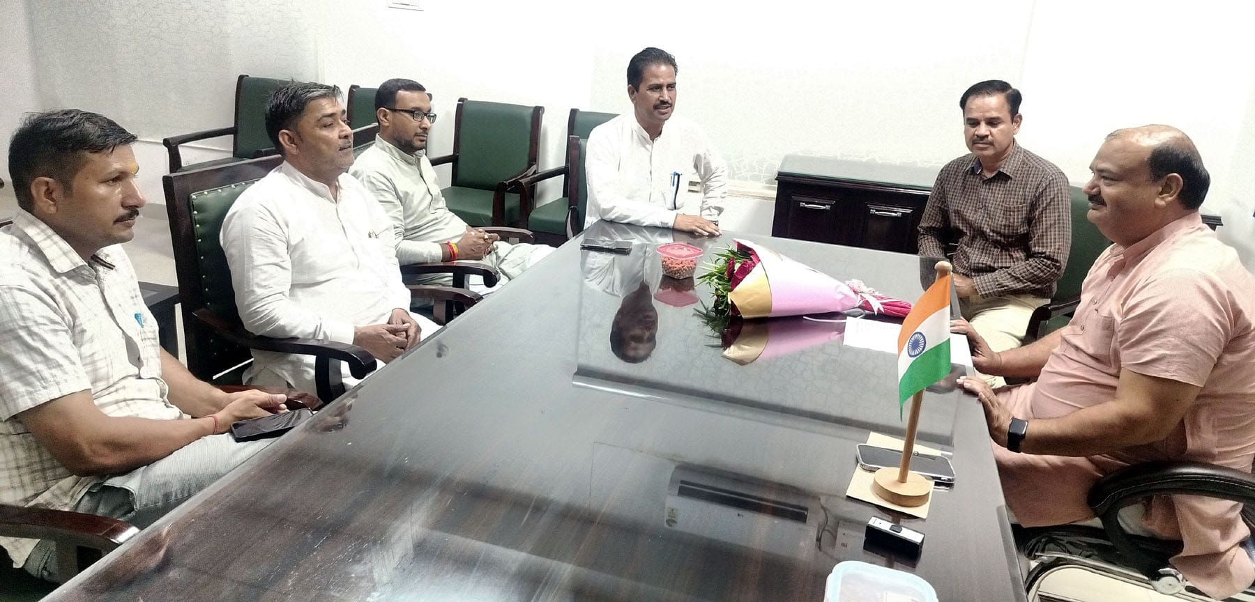 विशेष बैठक में चेयरमैन रवींद्र सांगवान ने कलायत कपिल मुनि