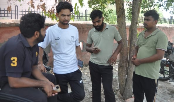 मृतक विनोद का फाइल फोटो।