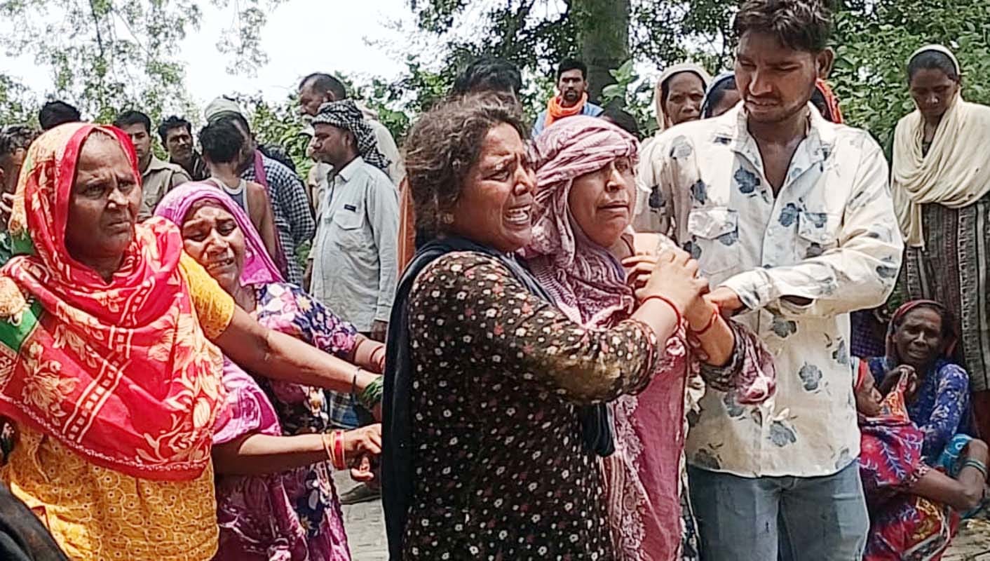 शारदा नहर में डूबी गांव गौहनिया की सीमा देवी का फाइल फोटो। स्रोत : परिजन