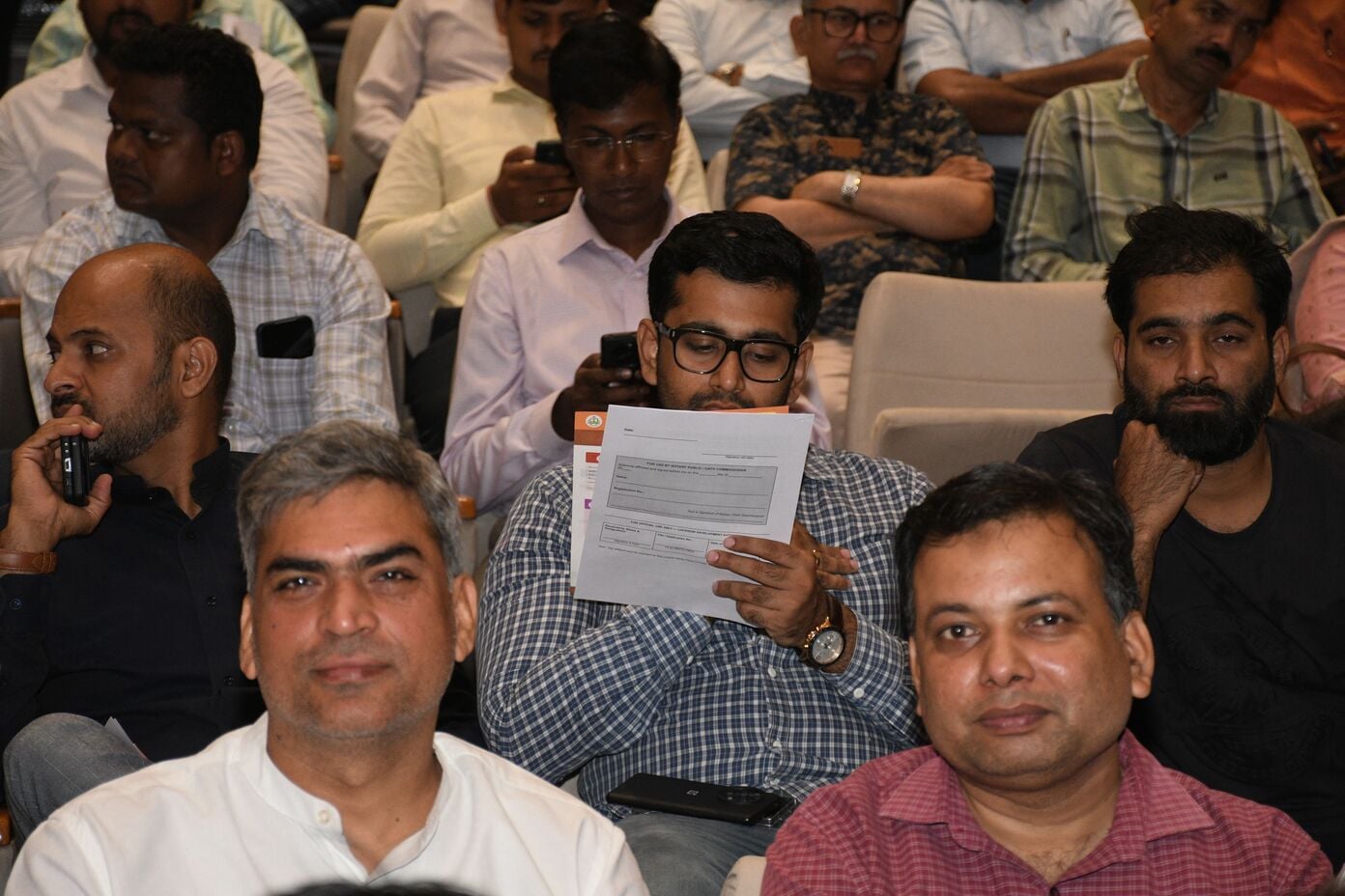 कार्यशाला में मौजूद लोग। कार्यशाला में मौजूद लोग।