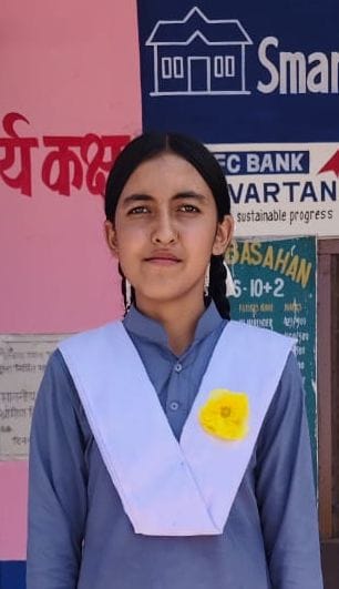 राजकीय वरिष्ठ माध्यमिक पाठशाला बसाहां का भवन। संवाद
