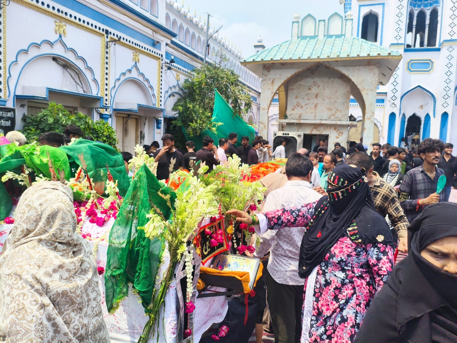 अकीदत के साथ निकाला ताबूत-ए-18 बनी हाशिम का जुलूस