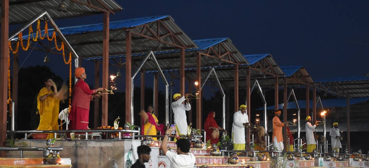 ज्येष्ठ पूर्णिमा पर गोमती महाआरती और सनातन समागम