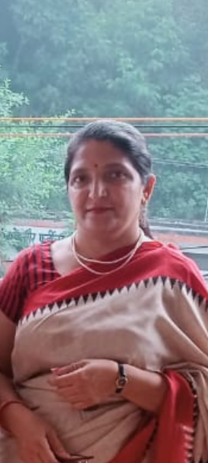 अग्निशमन विभाग बिझड़ी की सड़क किनारे खड़ा अग्निशामक वाहन। संवाद