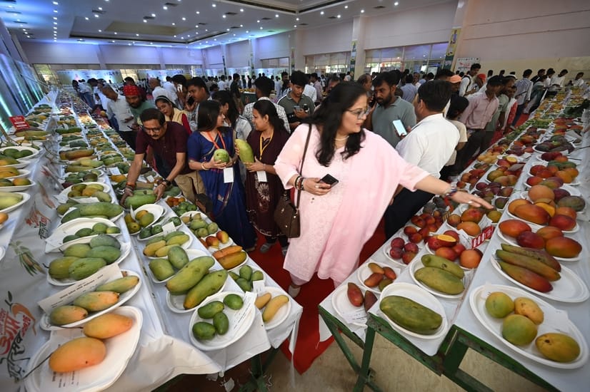 इंदिरा गांधी प्रतिष्ठान में आयोजित आम महोत्सव-2026 का शुभारंभ। 