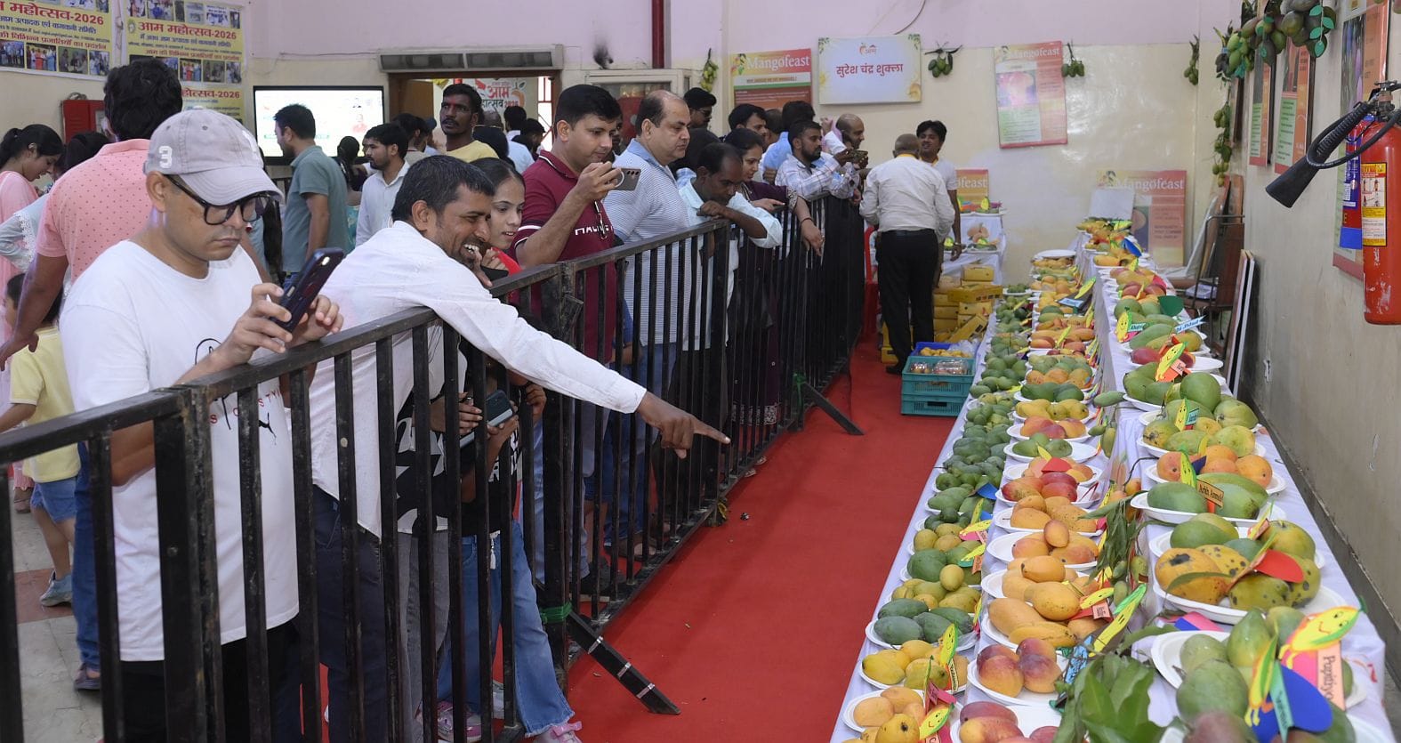 इंदिरा गांधी प्रतिष्ठान में आम महोत्सव का हुआ समापन। इंदिरा गांधी प्रतिष्ठान में आम महोत्सव का हुआ समापन।