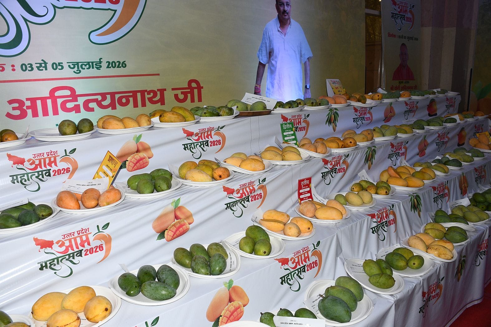 इंदिरा गांधी प्रतिष्ठान में चल रहे तीन दिवसीय आम महोत्सव में लगातार दूसरे दिन शनिवार को शौकीनों