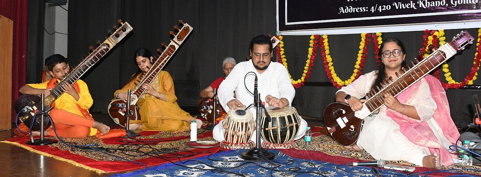 मनाया गया संगीत भवन अकादमी का वार्षिकोत्सव मनाया गया संगीत भवन अकादमी का वार्षिकोत्सव
