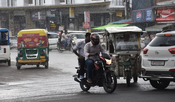 राजधानी में मंगलवार को कई इलाकों में बारिश हुई। राजधानी में मंगलवार को कई इलाकों में बारिश हुई।