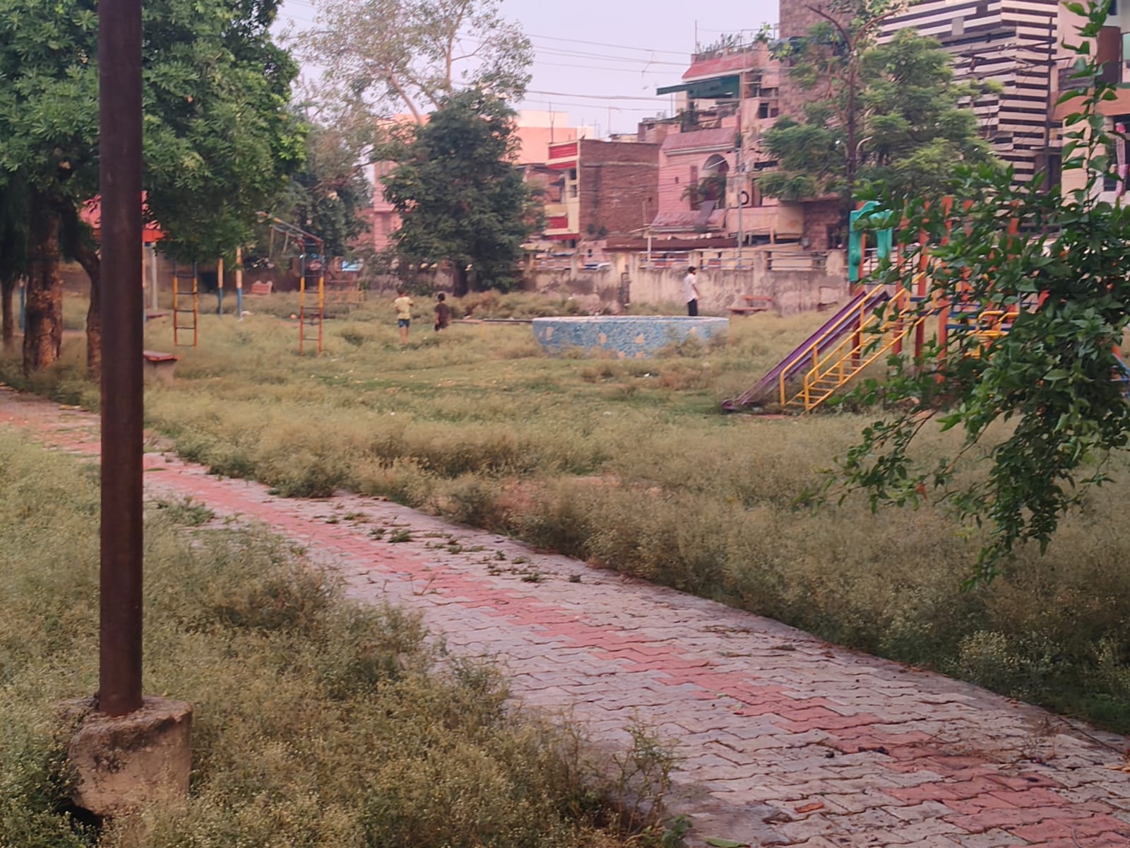 अंबाला छावनी के इंदिरा पार्क में बदहाल सफाई व्यवस्था। संवाद अंबाला छावनी के इंदिरा पार्क में बदहाल सफाई व्यवस्था। संवाद
