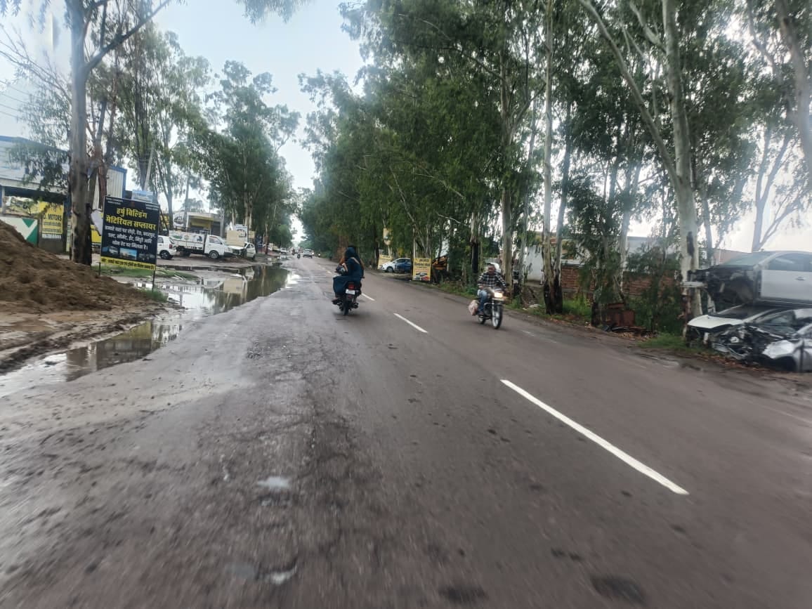 खस्ताहाल कैथल से तितरम मोड़। संवाद