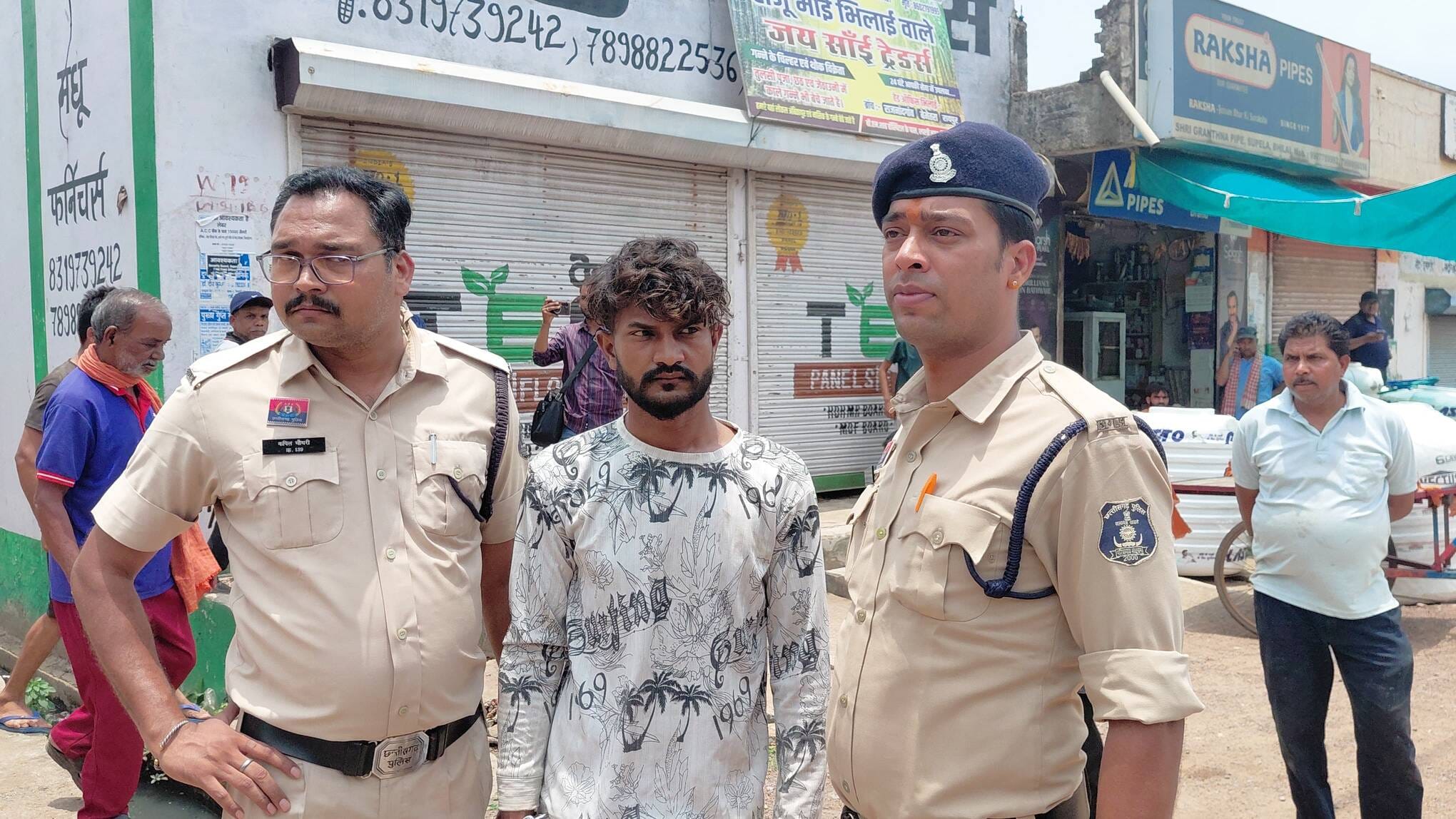 छात्रा की हत्या के आरोपी पुलिस ने किया गिरफ्तार।