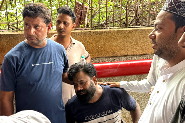 खुर्जा के बुर्ज उस्मान मोहल्ले में करंट की चपेट में आने से मौत में मृतक इसरार का फाइल फोटो। स्र