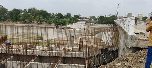 वाकणकर ब्रिज को 35 डिग्री घुमाने का मामला वाकणकर ब्रिज को 35 डिग्री घुमाने का मामला