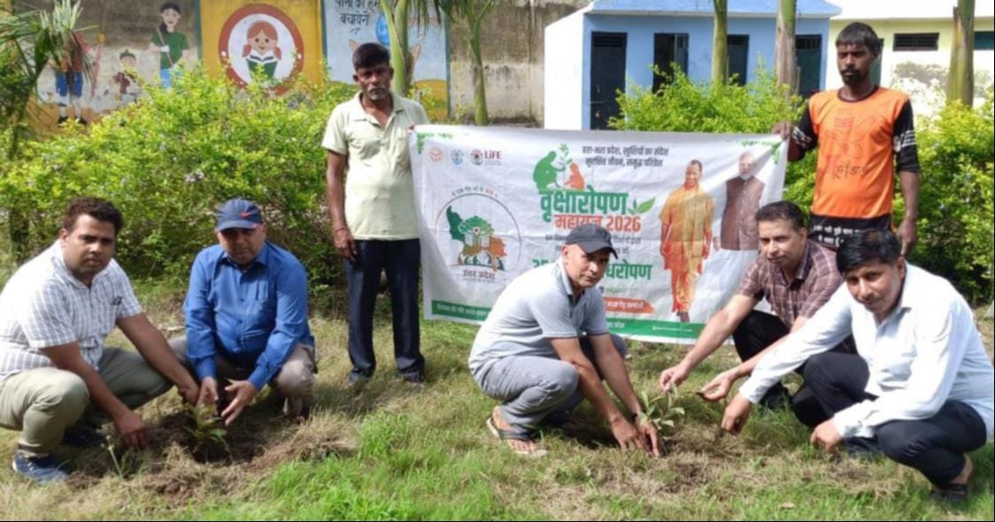 कंपोजिट विद्यालय सिंभालका में पौधरोपण करते। स्कूल कंपोजिट विद्यालय सिंभालका में पौधरोपण करते। स्कूल