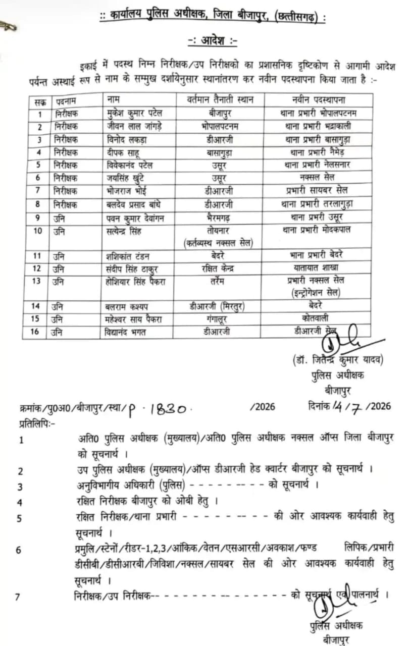 बीजापुर न्यूज