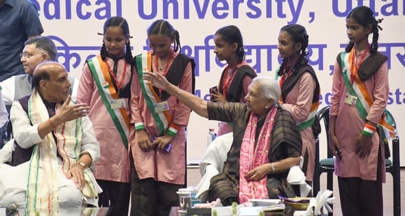 केजीएमयू के 22वें दीक्षांत समारोह में 1707 विद्यार्थियों को दी गईं उपाधियां