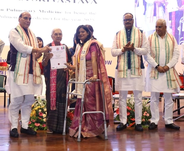 केजीएमयू के 22वें दीक्षांत समारोह में 1707 विद्यार्थियों को दी गईं उपाधियां