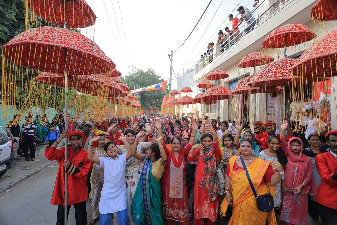 फोटो : सोनीपत में नगर भ्रमण के लिए मंदिर से निकलते भगवान जगन्नाथ। स्रोत: आयोजक फोटो : सोनीपत में नगर भ्रमण के लिए मंदिर से निकलते भगवान जगन्नाथ। स्रोत: आयोजक