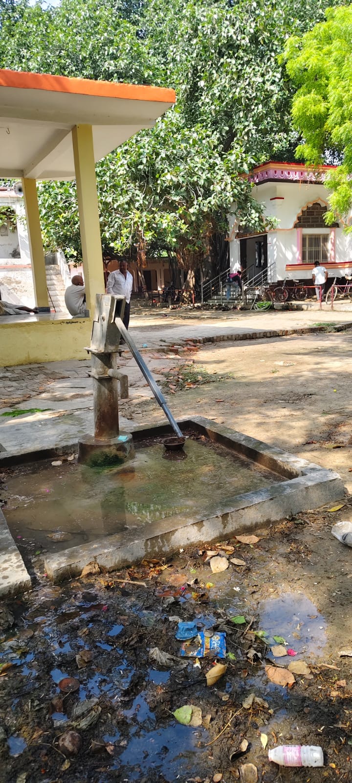 ग्राउंड रिपोर्ट की खबर में....महाहर धाम बाजार के पास 11 हजार हाइटेंशन बिजली के तार पर गिरा पेड़