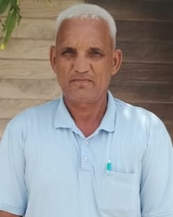 बिजली को ठीक करता हुए बिजली कर्मचारी। संवाद