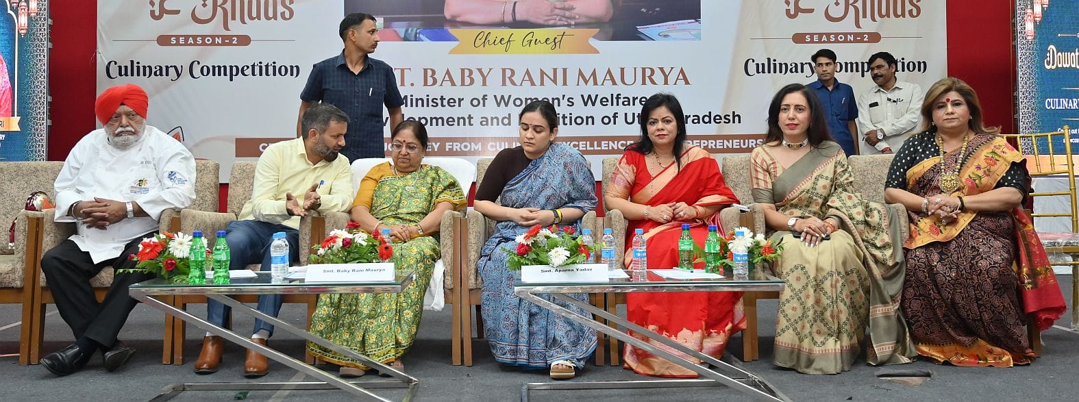 कुकिंग प्रतियोगिता में दिखाया हुनर कुकिंग प्रतियोगिता में दिखाया हुनर