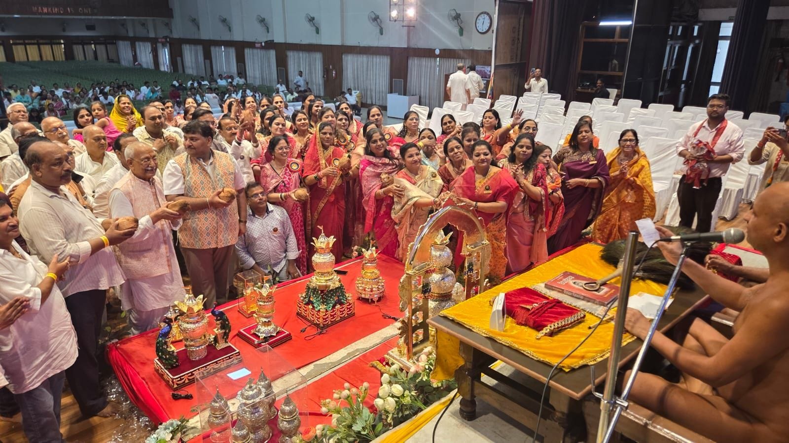 कानपुर मार्ग स्थित सीएमएस ऑडिटोरियम में आयोजित महोत्सव। कानपुर मार्ग स्थित सीएमएस ऑडिटोरियम में आयोजित महोत्सव।
